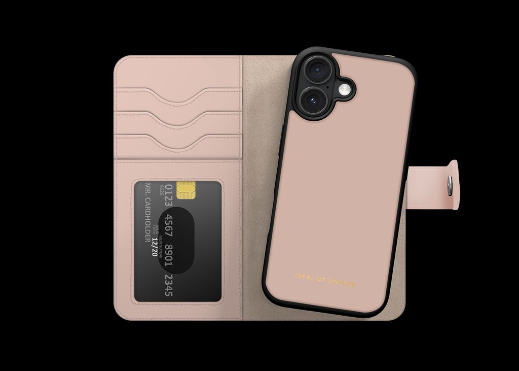 iDeal of Sweden iPhone 17 Magnet Wallet - Pink