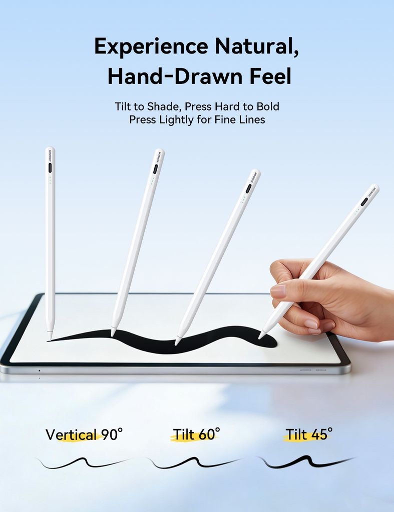 Joyroom JR-X15 Pro Aktiv Kapacitiv Stylus Pen - Sort