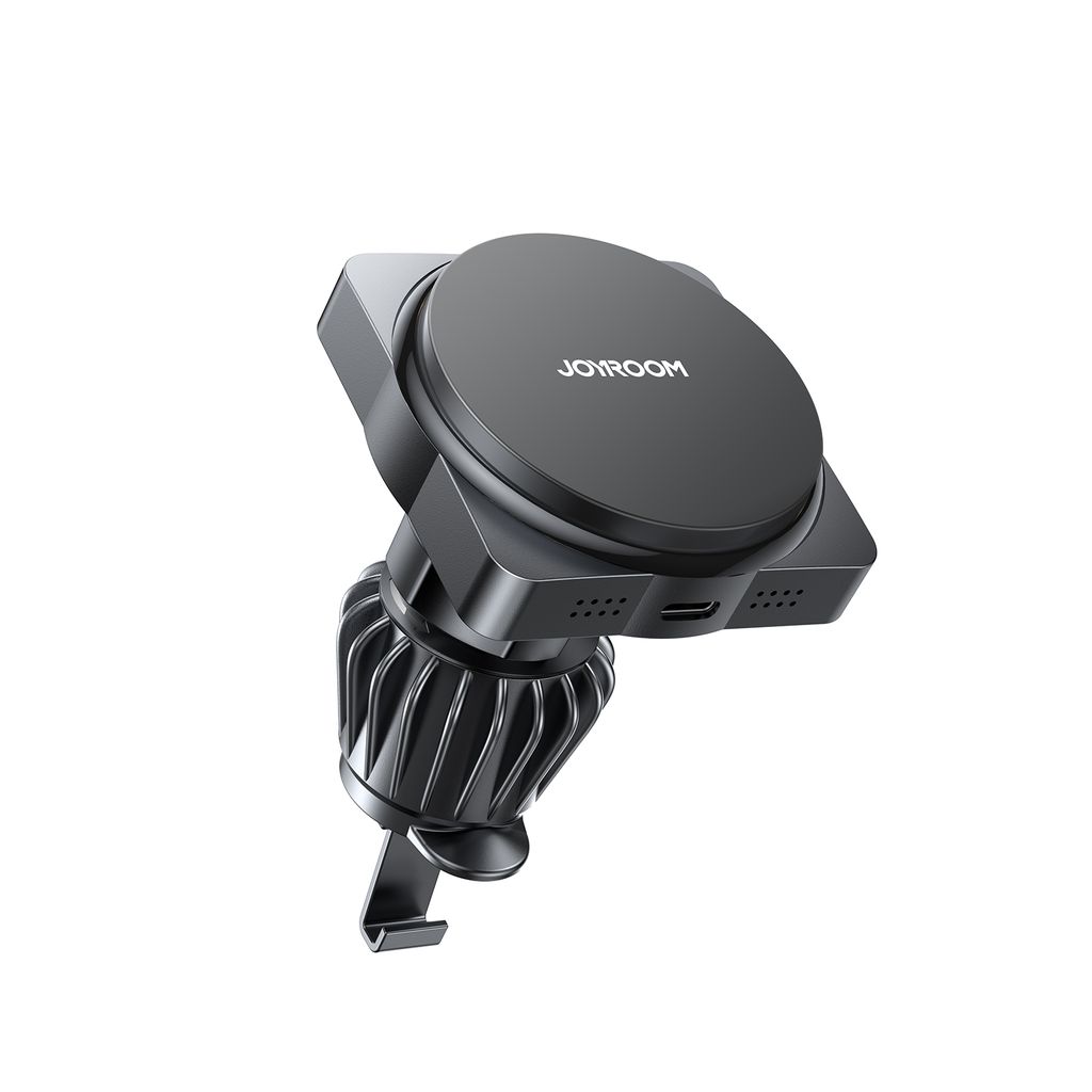 Joyroom JR-ZS506 magnetisk trådlös billaddare / telefonhållare – svart