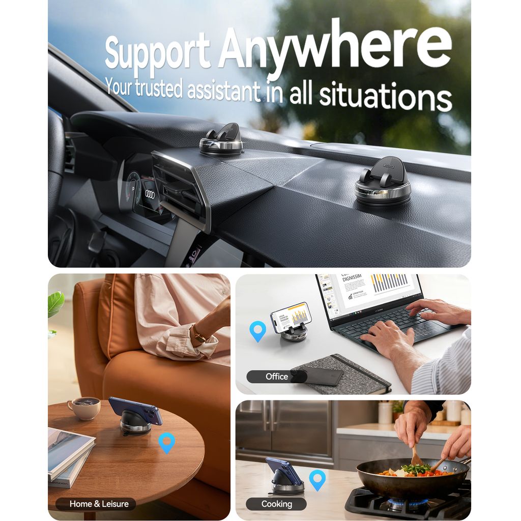 Joyroom JR-ZS530 telefonhållare bil – svart