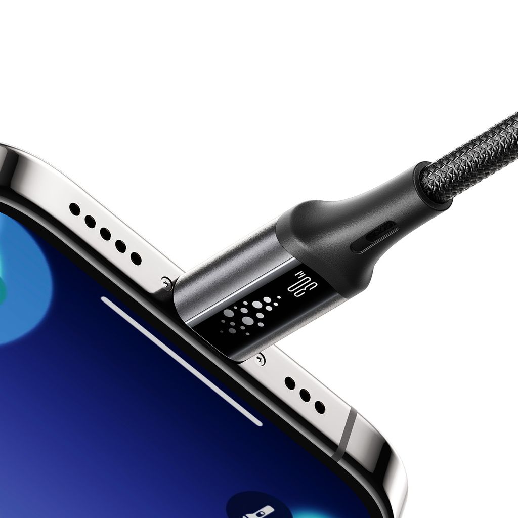 Joyroom S-A60 Pikalatauskaapeli USB-C - Lightning 30W – 1.2 m, Musta