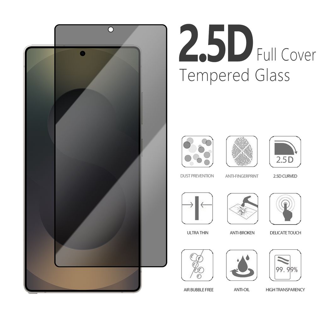 SiGN Skjermbeskytter Samsung Galaxy S25 Ultra – EZ Apply med støvfri applikator