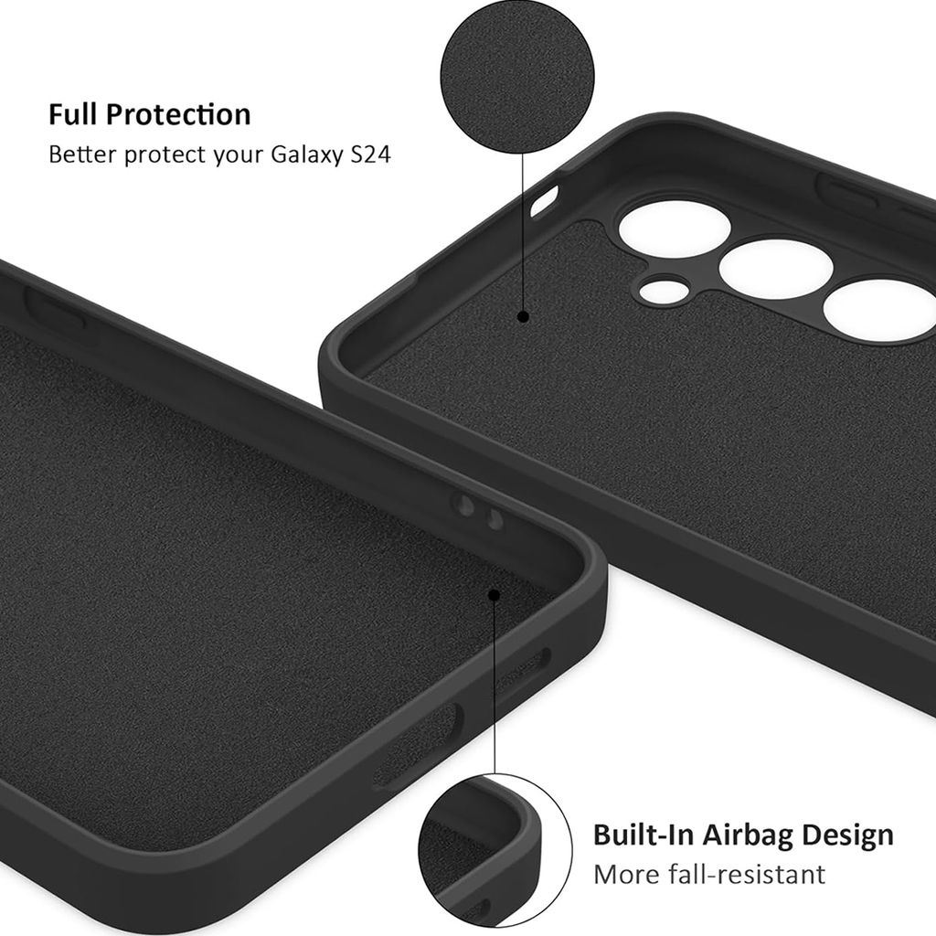 SiGN Liquid Silicone deksel til Samsung Galaxy S26 Plus - Svart