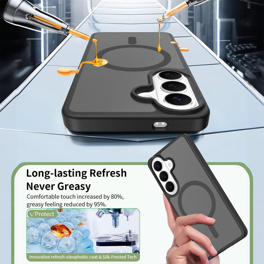 SiGN Samsung Galaxy S26 Magneettinen MagSafe Kuori - Musta