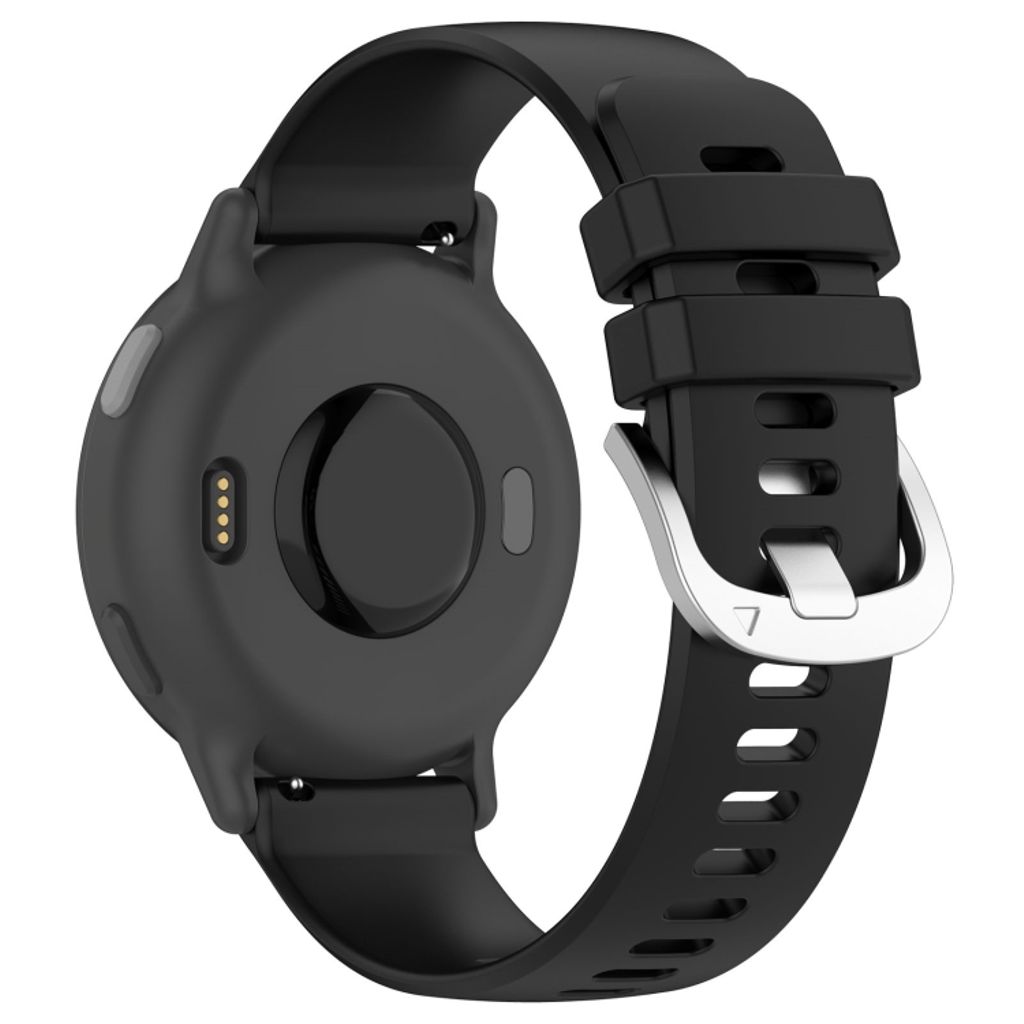 Garmin Approach S40 Urrem i silikone ensfarvet - Sort