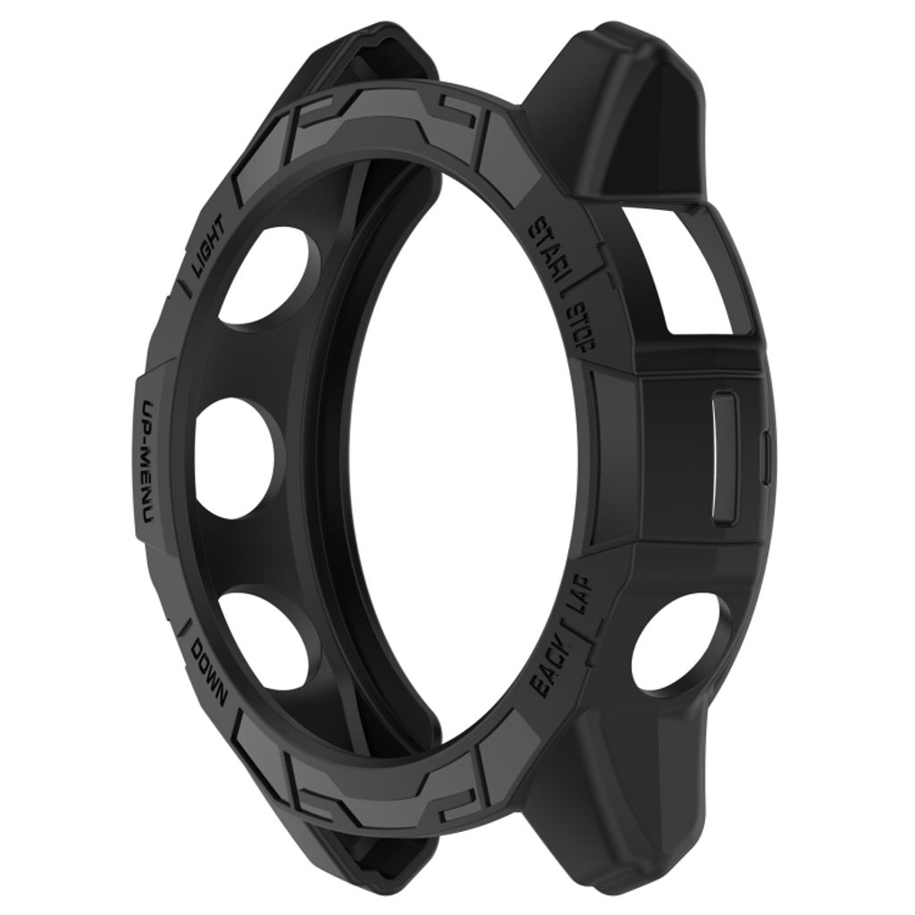 Garmin Fenix E 47mm Kuori puolisuojakotelo - Musta