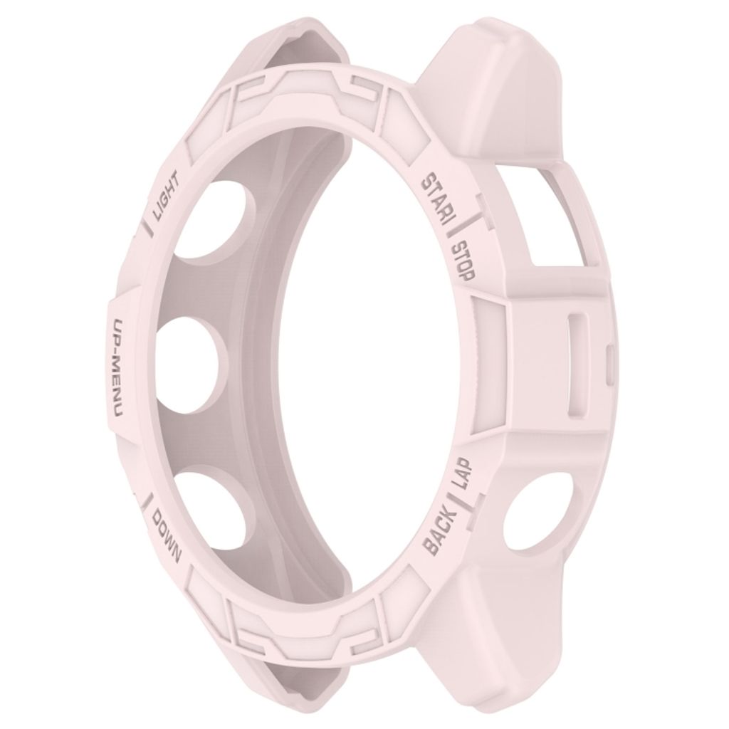 Garmin Fenix E 47mm Kuori puolisuojakotelo - Vaaleanpunainen