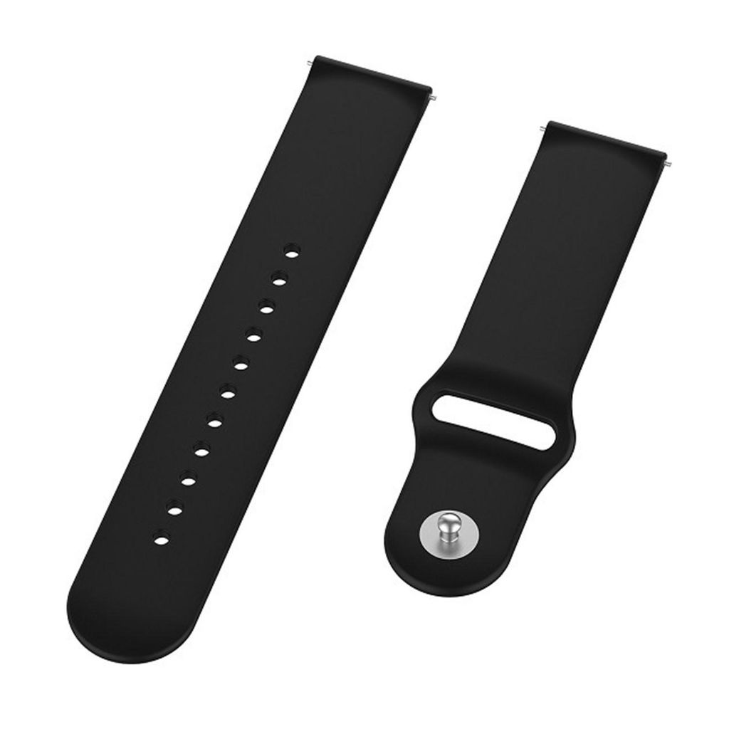 Huawei Watch GT Runner 2 silikoniranneke kellolle - musta