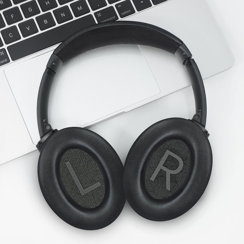 Øreputer til BOSE QC45, 1 par – svarte