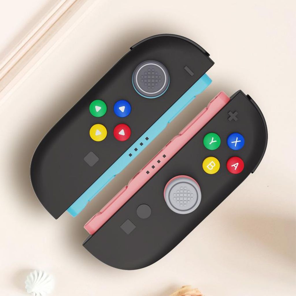Silikonisuojukset ja joystick-korkit Nintendo Switch 2 Joy-Conille – Monivärinen