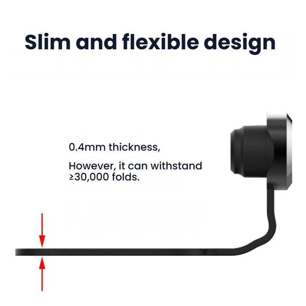 Støvdæksel til USB-C-port, 3-pak – sort