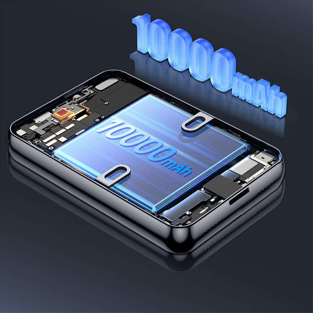 Yesido bærbar retro spillkonsoll powerbank 10000mAh 20W + Lightning-kabel