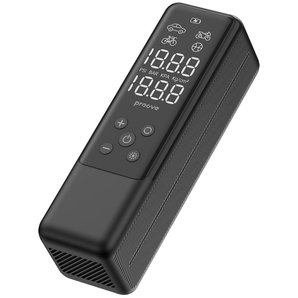 Proove Assistant Mini luftkompressor – Sort
