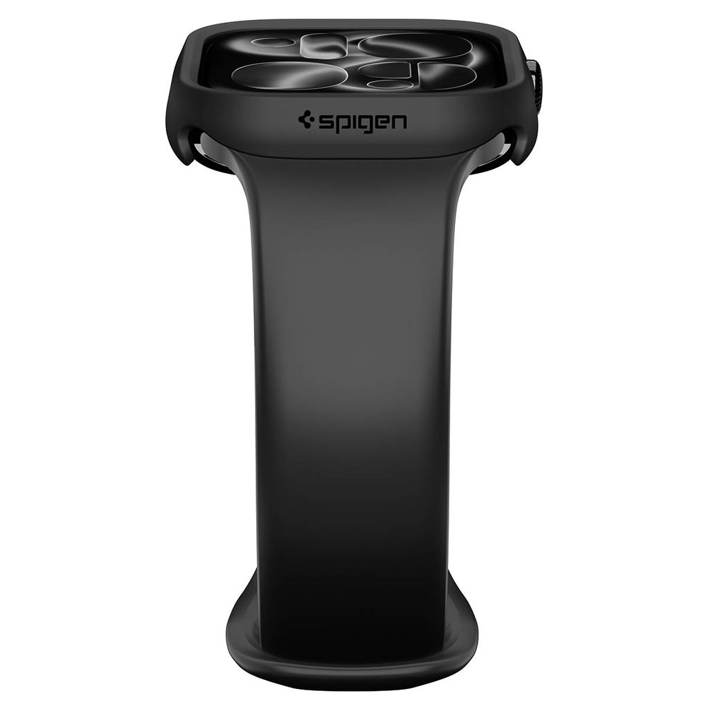 Spigen Thin Fit Cover til Apple Watch 12 (46mm) - Sort