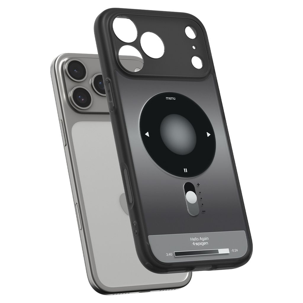 Spigen Ultra Hybrid MagFit Classic Skal till iPhone 18 Pro /17 Pro - Svart