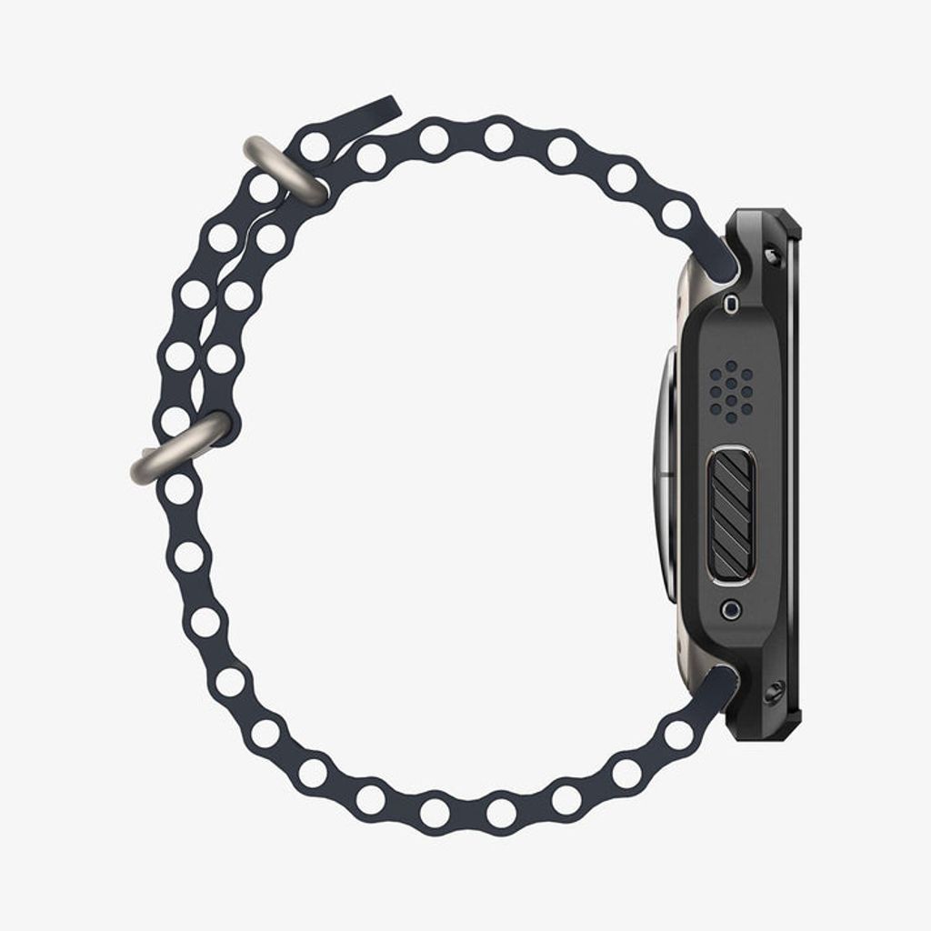 Spigen Apple Watch Ultra 4/3/2/1 49mm kuori Tough Armor - Musta
