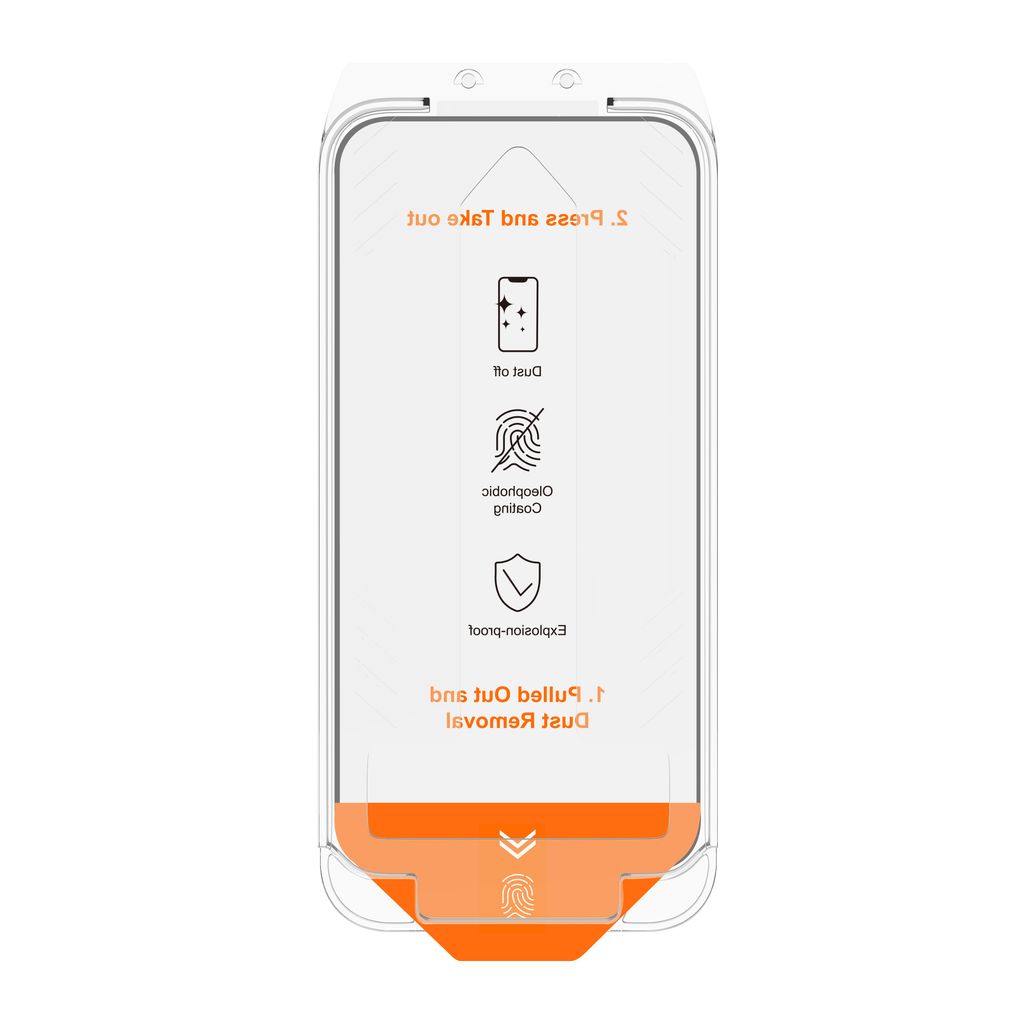 SiGN Skjermbeskytter iPhone 18 Pro – EZ Apply med støvfri applikator
