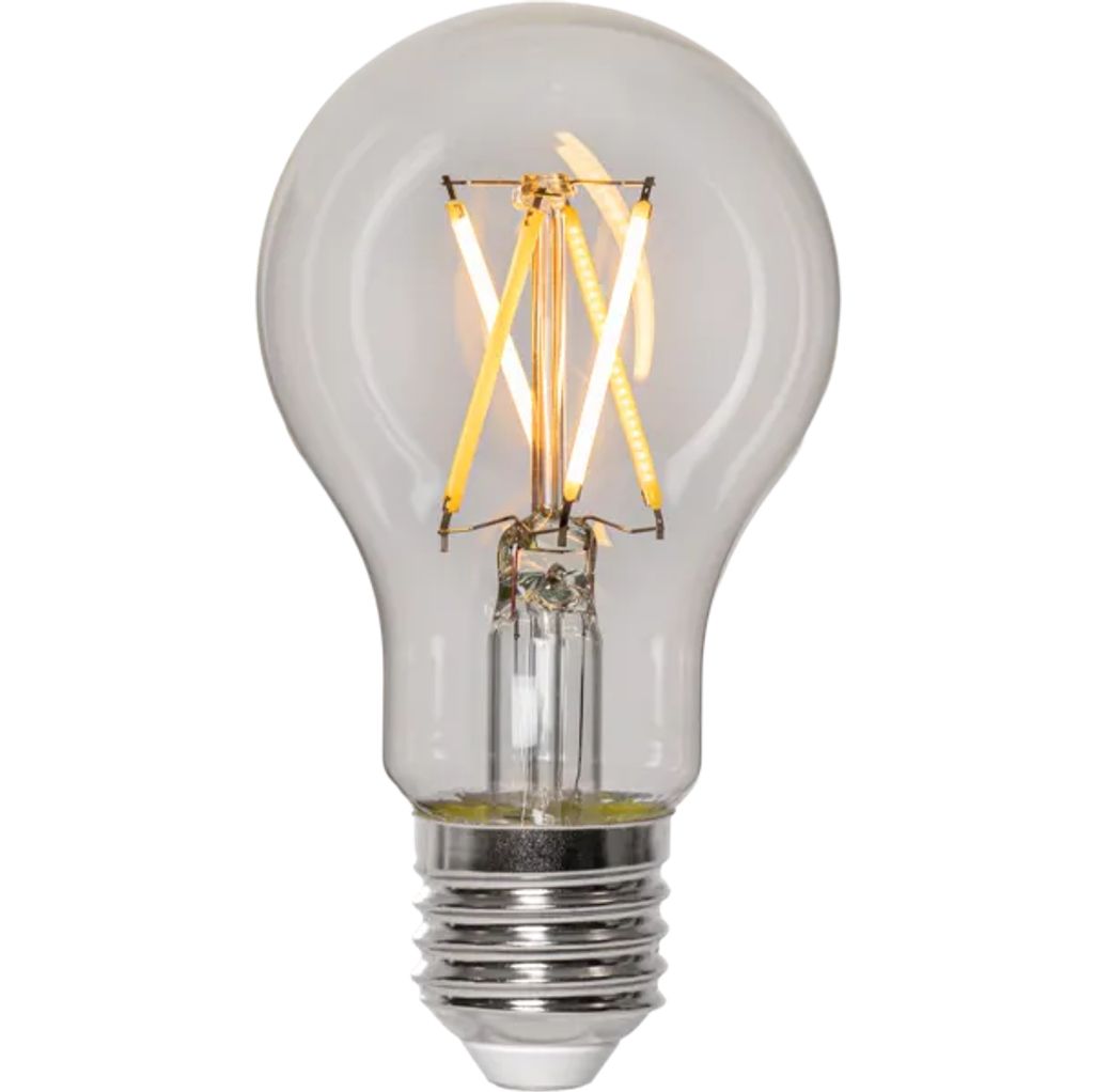 Star Trading LED-Lampe E27, dimmbar bis warm - Klarglas