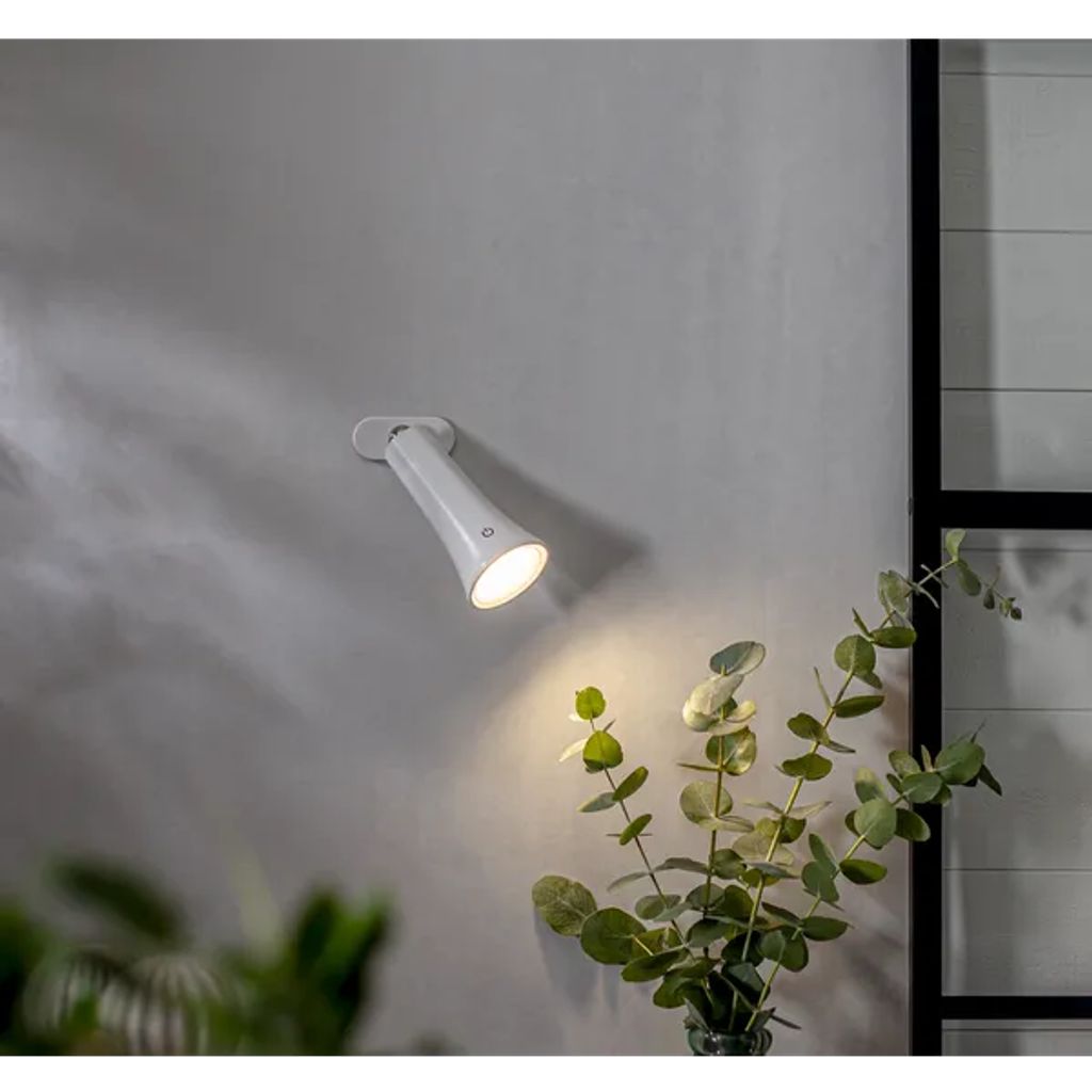 Star Trading LED-Tischleuchte, funktional – Weiß