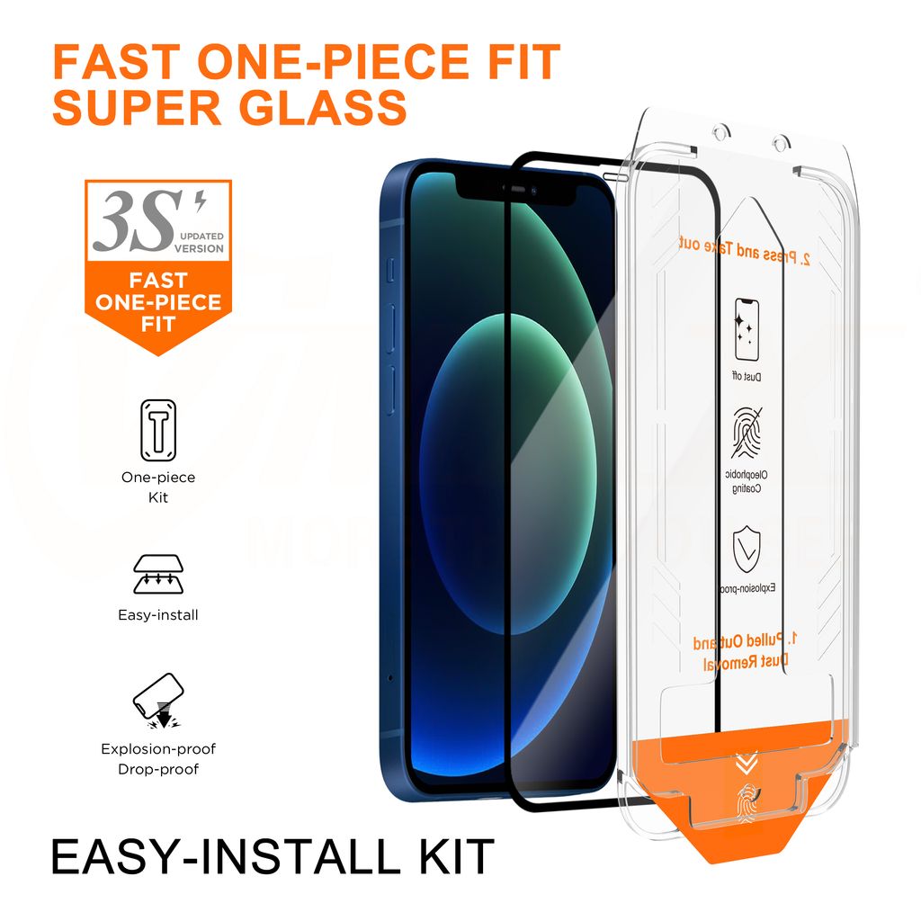 SiGN Screen Protector iPhone 12 Pro Max – EZ Apply with dust free applicator