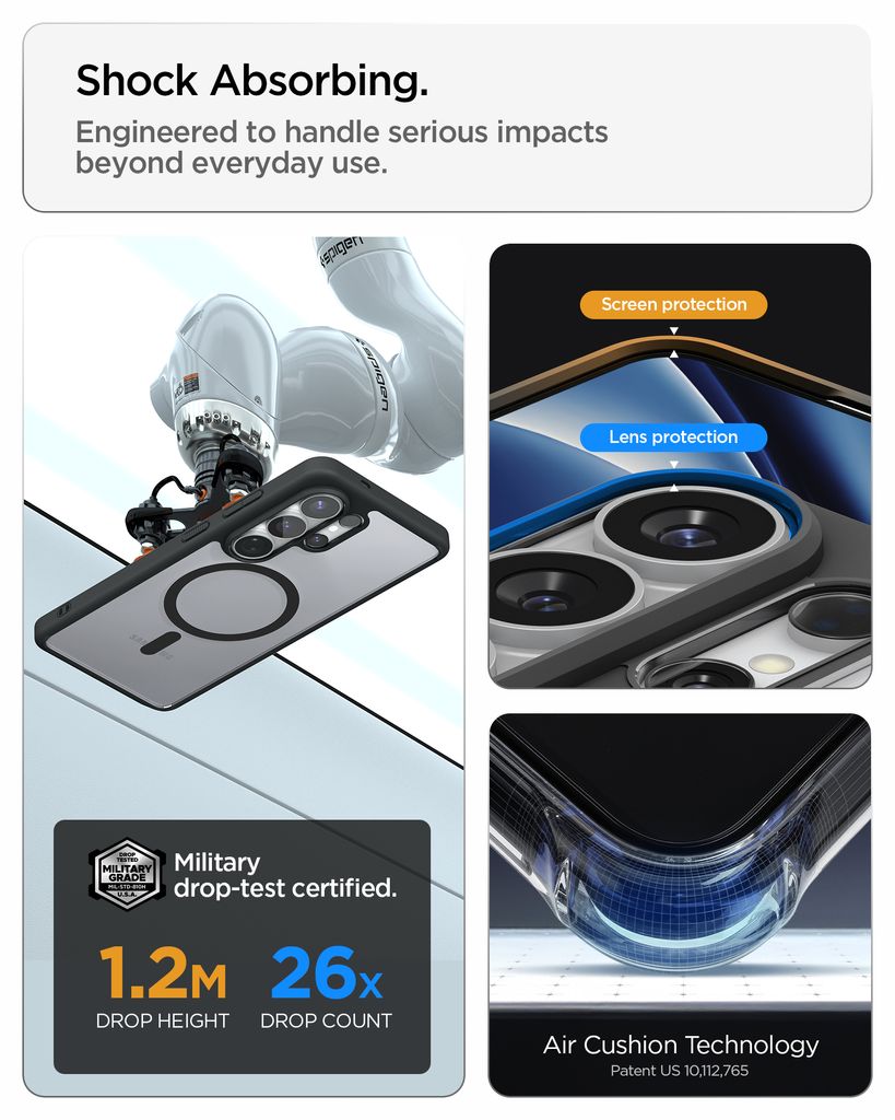 Spigen Samsung Galaxy S26 Ultra Skal Ultra Hybrid MagFit - Svart