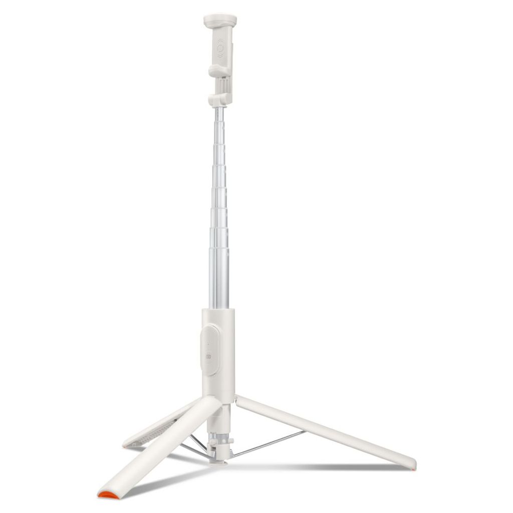 Spigen S541W Bluetooth selfiestang / stativ, 146 cm - hvit