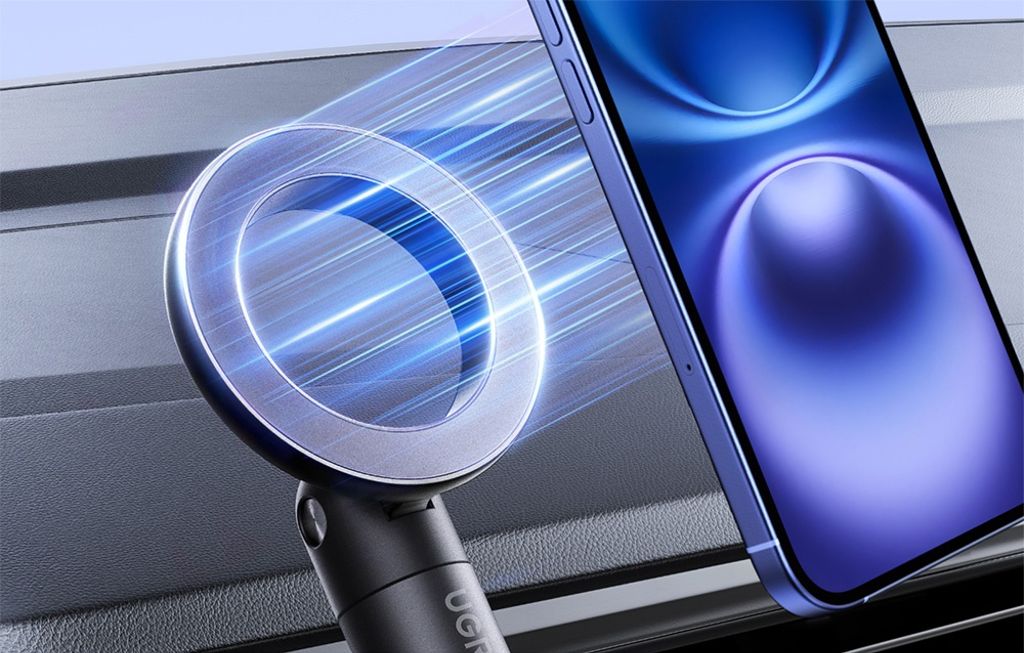 Ugreen LP923 Magnetisk Telefonholder til Luftventiler – Sort