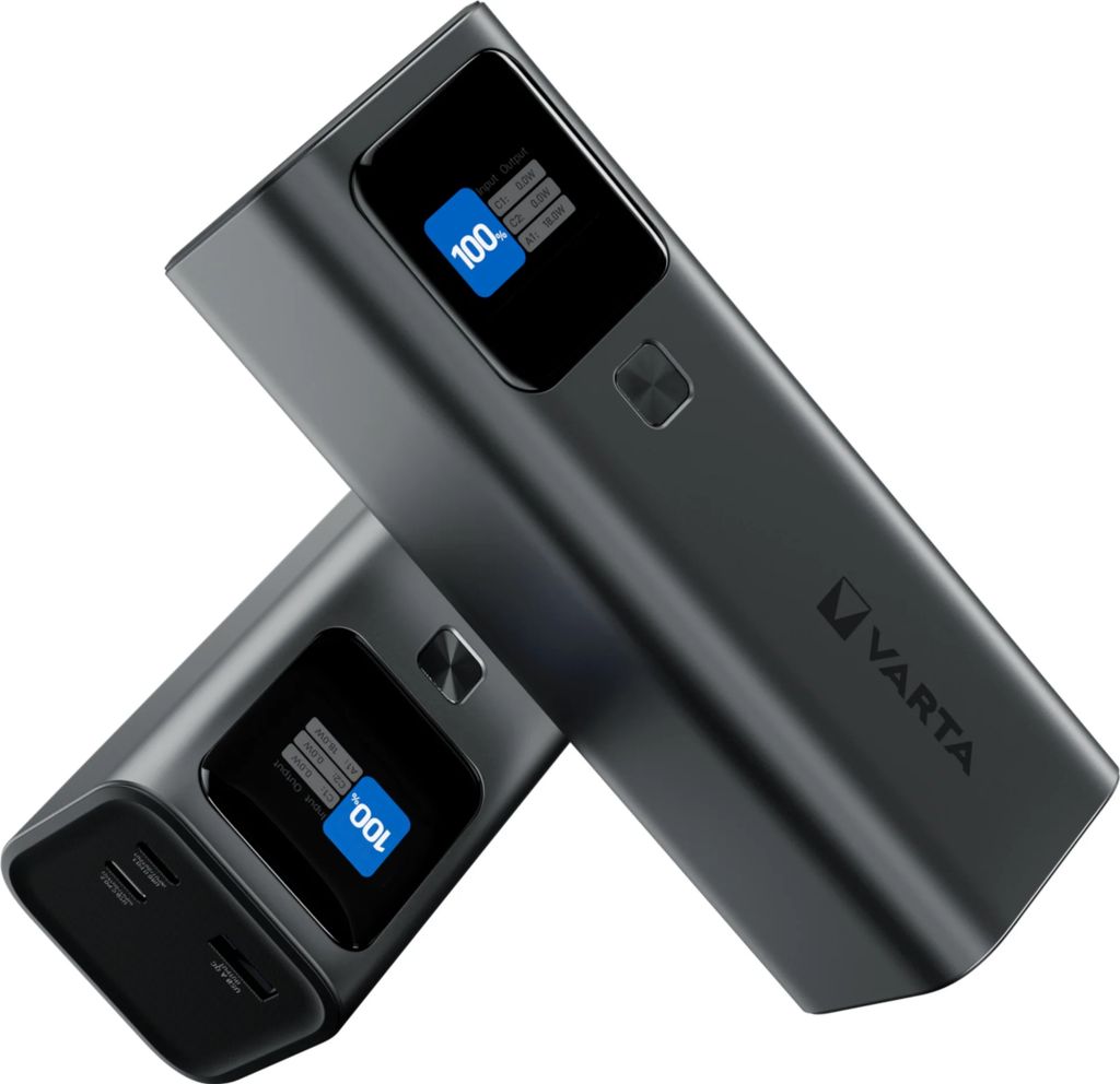Varta 140W varavirtalähde, suuri kapasiteetti, 27000mAh – musta
