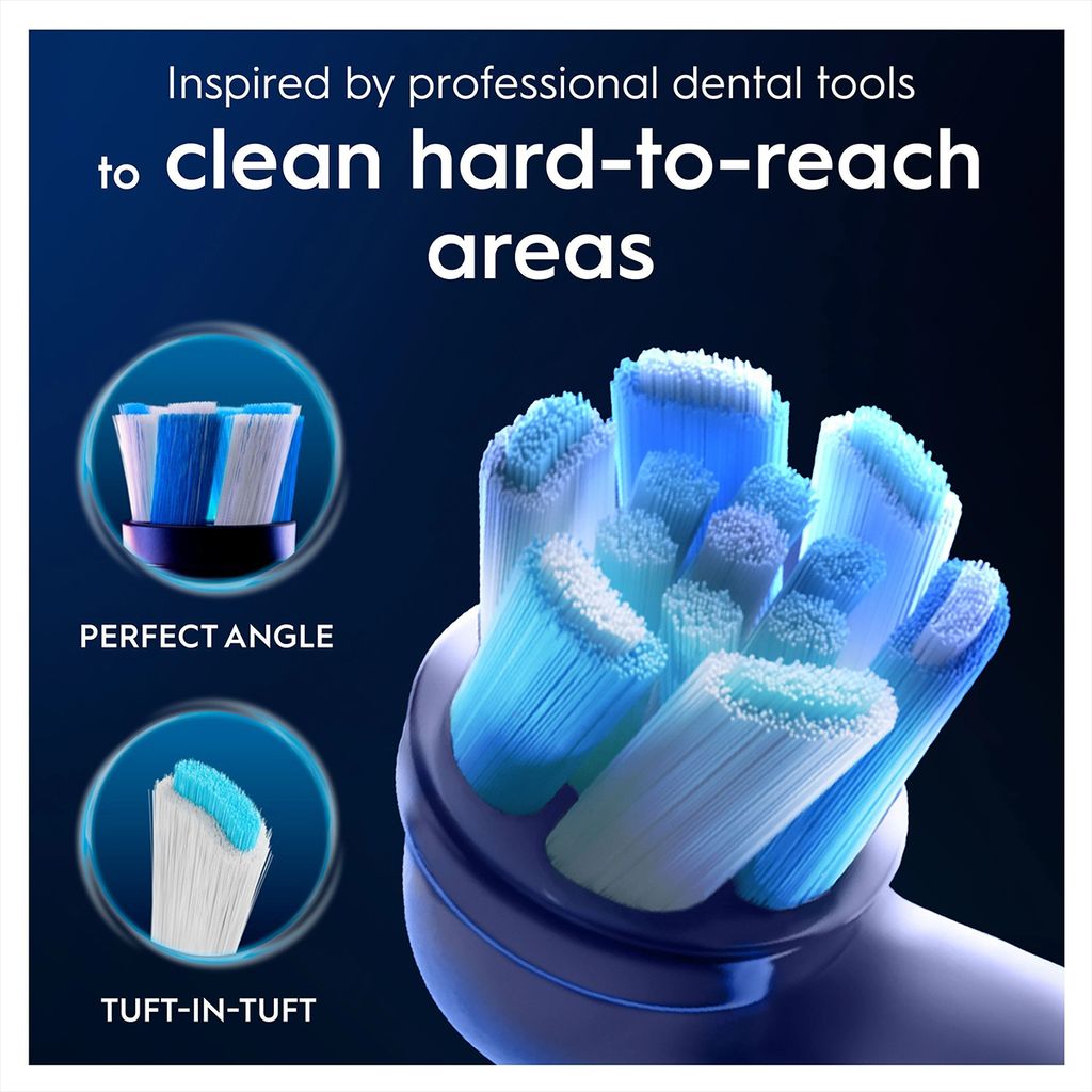 Oral-B Sonic iO Ultimate Clean -harjaspää, 6 kpl - valkoinen