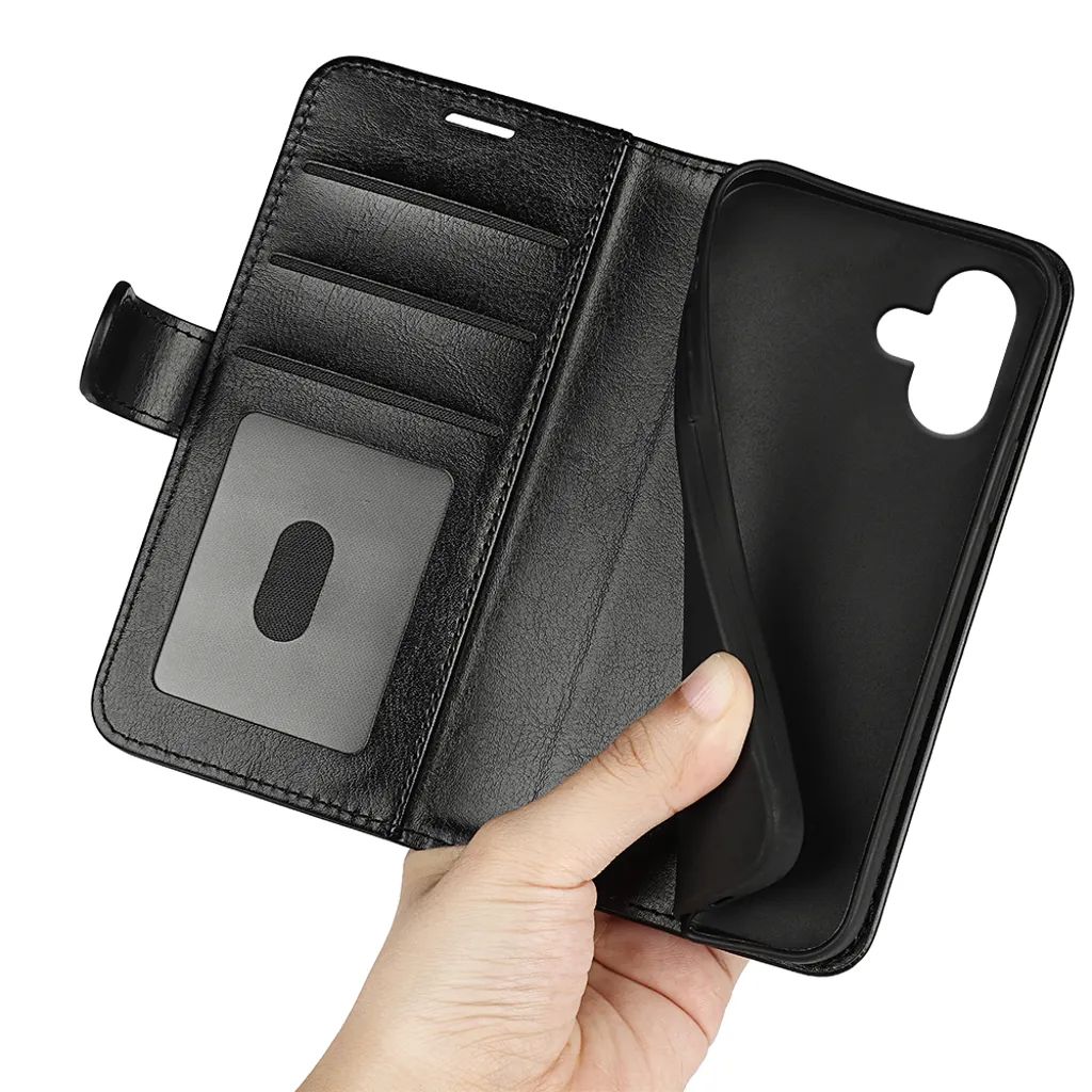 SiGN Lommeboketui for iPhone 17 Air - Svart