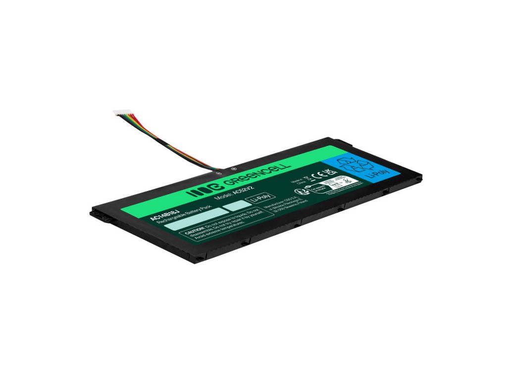 Green Cell Laptop batteri Acer Aspire 11.4V 3600 mAh