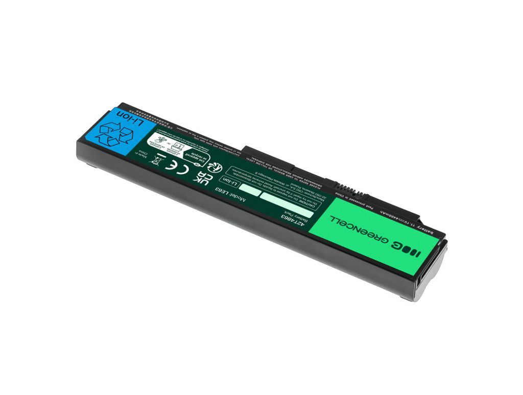 Green Cell Batteri till Lenovo ThinkPad X220, X230 etc. 4400mAh, 11.1V