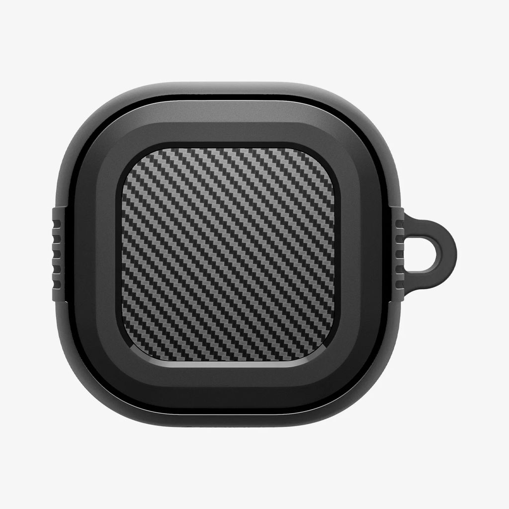 Spigen Rugged Armor Skal til Samsung Galaxy Buds4/4 Pro – Svart