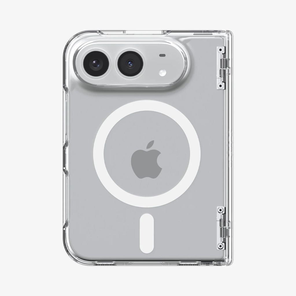 Spigen Ultra Hybrid Pro MagFit Skal till iPhone Duo - Transparent vit