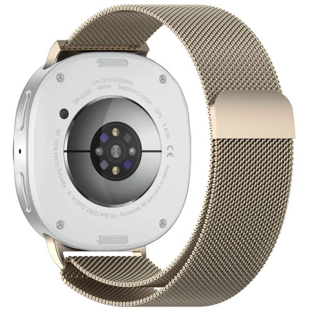 Tech-Protect Rostfritt stål Armband Samsung Galaxy Watch 8/8 Classic - Guld