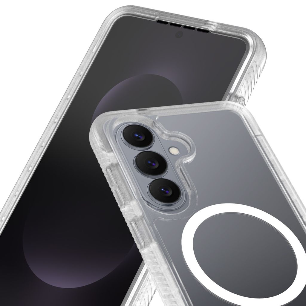 Mobique Samsung Galaxy S26 Fulddækkende MagSafe-cover - Gennemsigtig