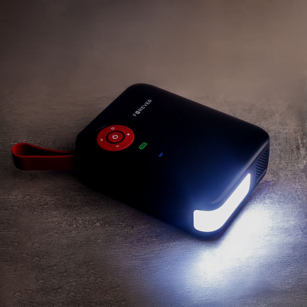 Forever jump starter 4in1 JS-400 26.64Wh – Svart / Blå