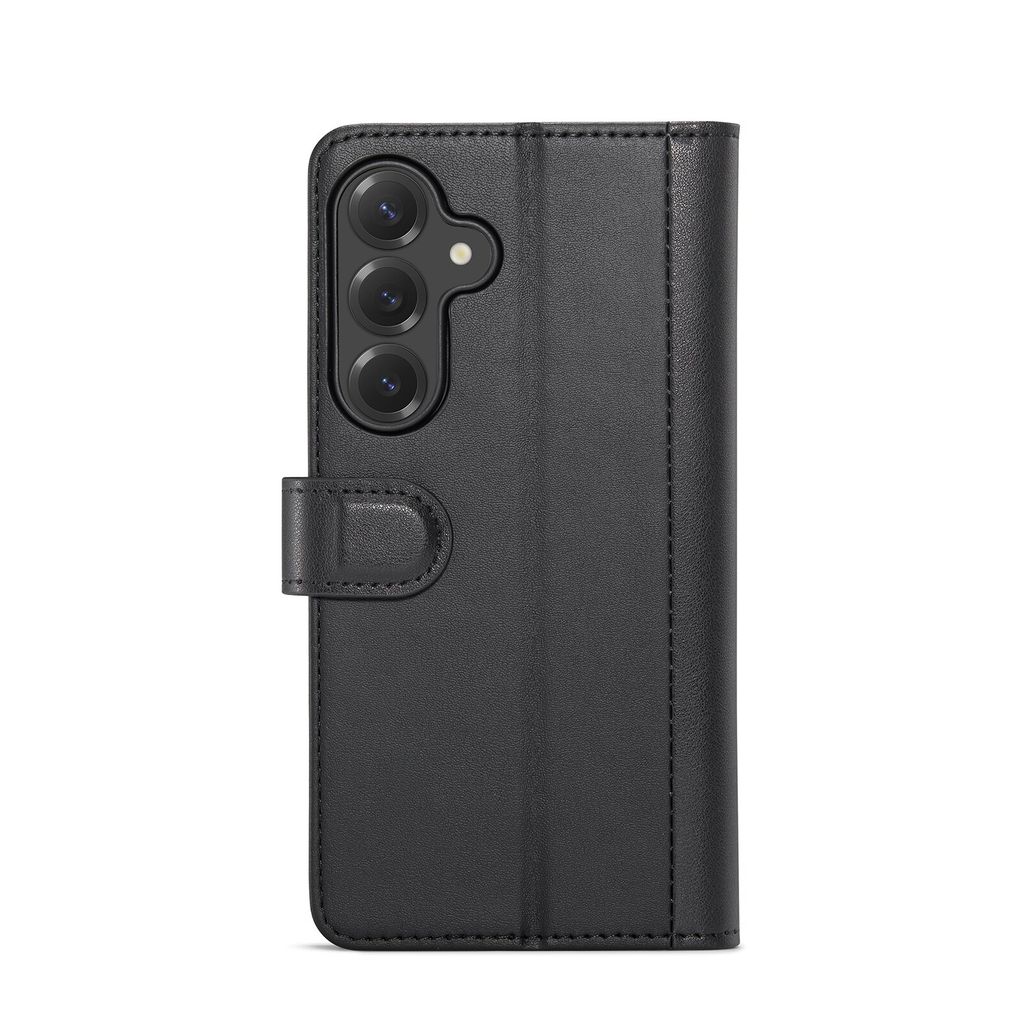 Mobique Samsung Galaxy S26 Plus Lommeboketui Ekte lær – Svart