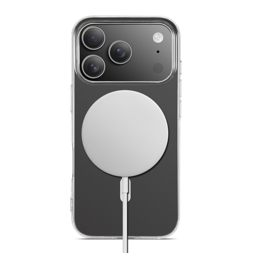 Mobique iPhone 17 Pro TPU-cover MagSafe - Gennemsigtig