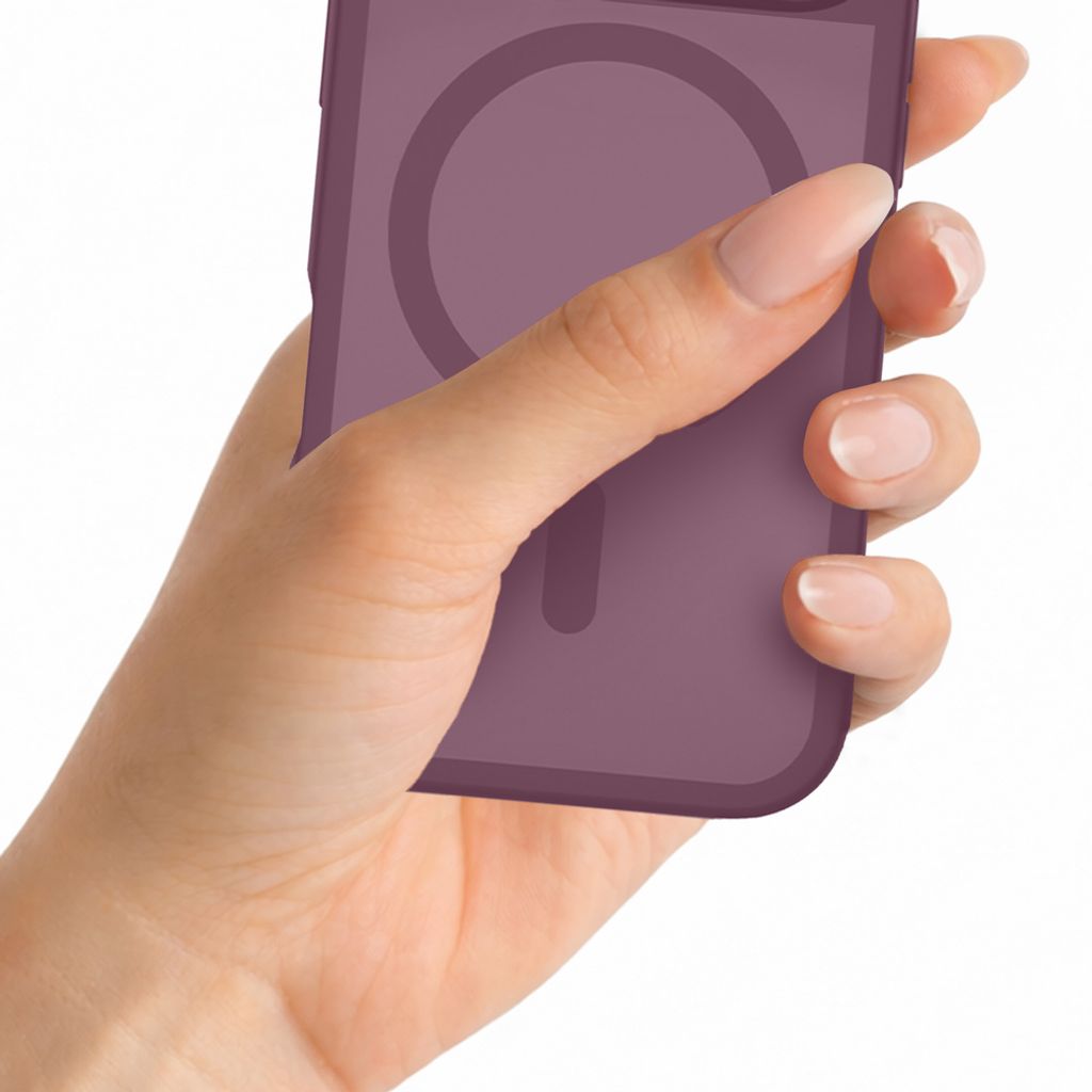 3mk Misty MagSafe Cover till iPhone 17 Pro/ 18 Pro - Bourgogne
