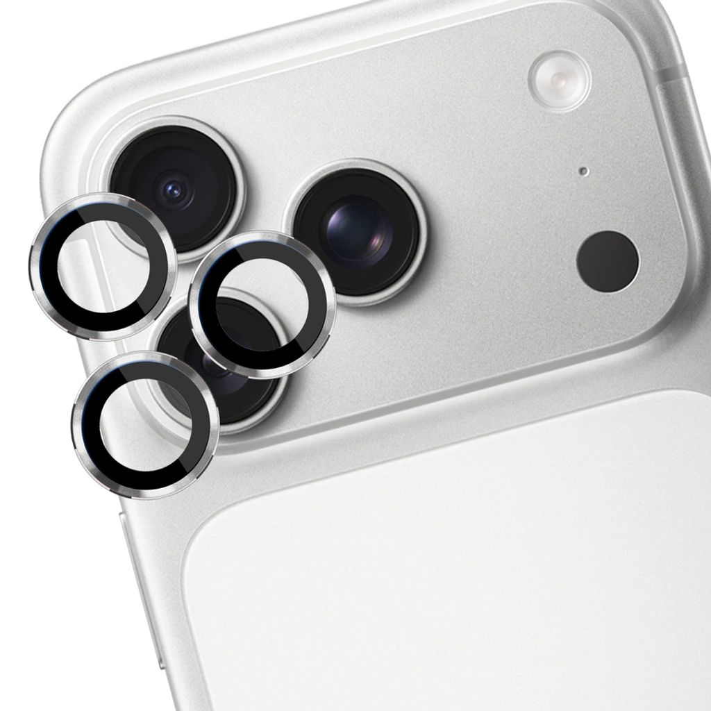 3mk Lens Protection Pro Linsebeskyttelse till iPhone 18 Pro/18 Pro Max - Sølv