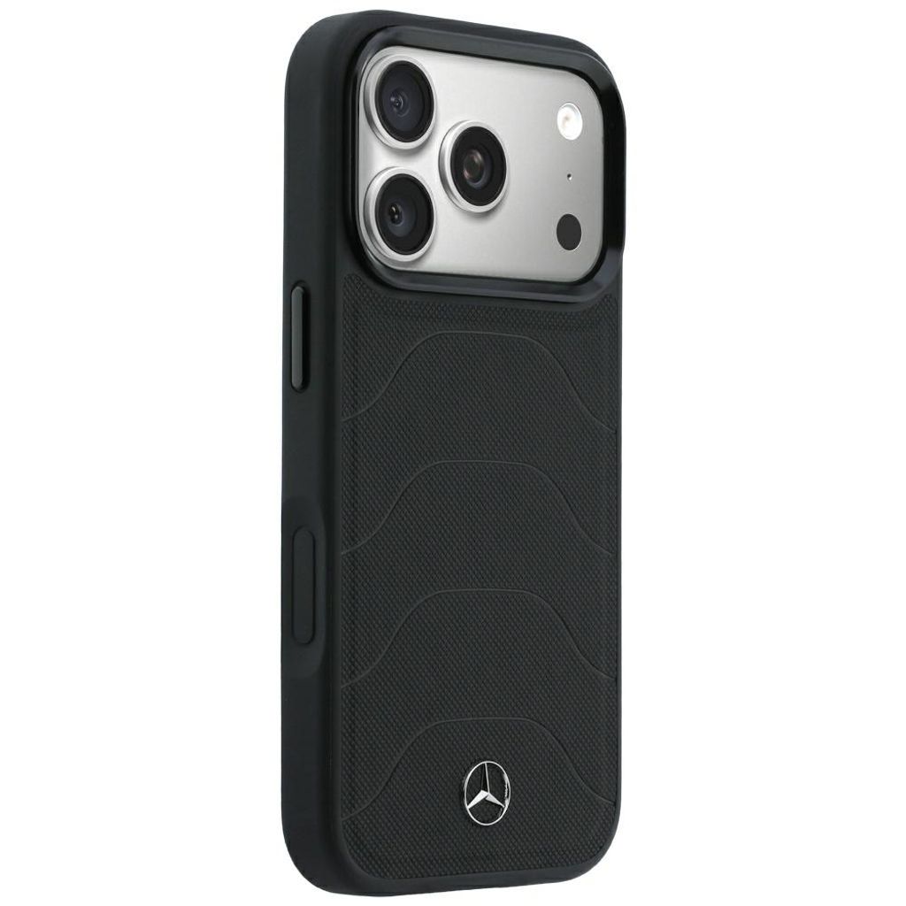 Mercedes Bow Lines MagSafe -kuori till iPhone 18 Pro/17 Pro - Musta