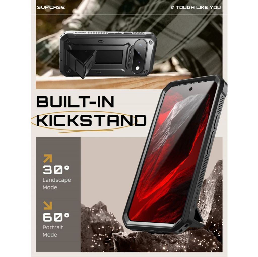 Supcase Unicorn Beetle Pro Cover till Google Pixel 11 Pro XL - Sort