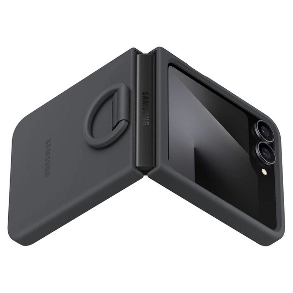 Samsung Silicone Kuori  Samsung Galaxy Z Flip7 FE - Musta