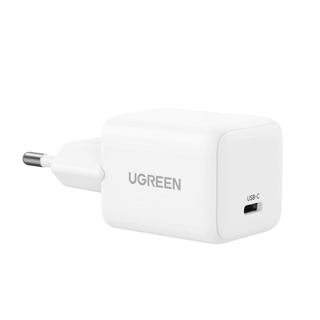Ugreen X513 30W GaN vegglader USB-C + 1m USB-C kabel hvit