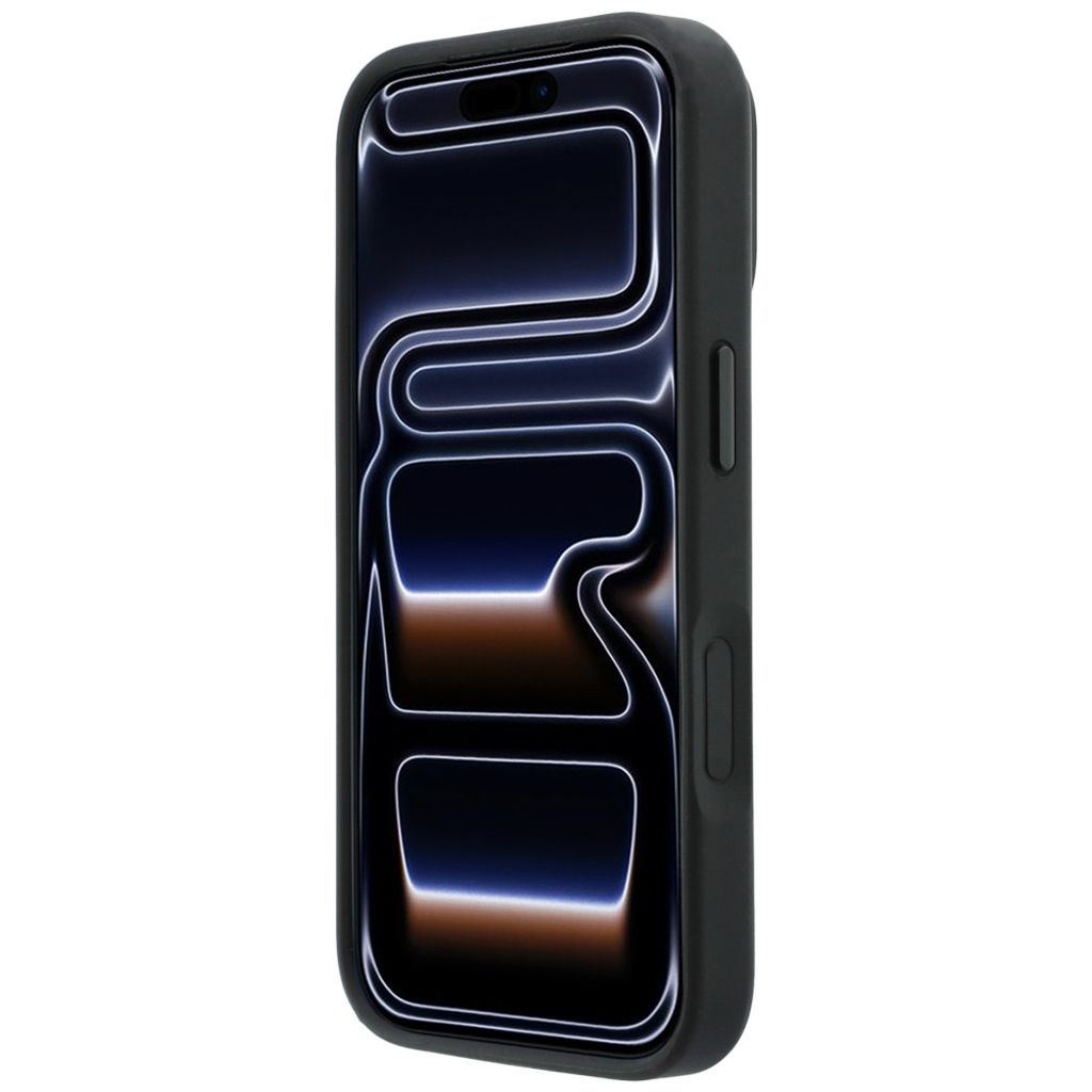 BMW Kevlar Ring Stand 360 MagSafe -kuori till iPhone 18 Pro/17 Pro - Musta