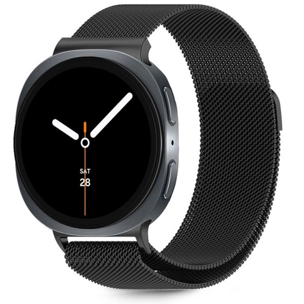 Tech-Protect MilaneseBand Klockarmband Samsung Galaxy Watch 8/8 Classic - Svart