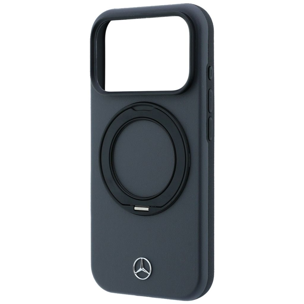 Mercedes Ring Stand MagSafe -kuori till iPhone 18 Pro/17 Pro - Harmaa