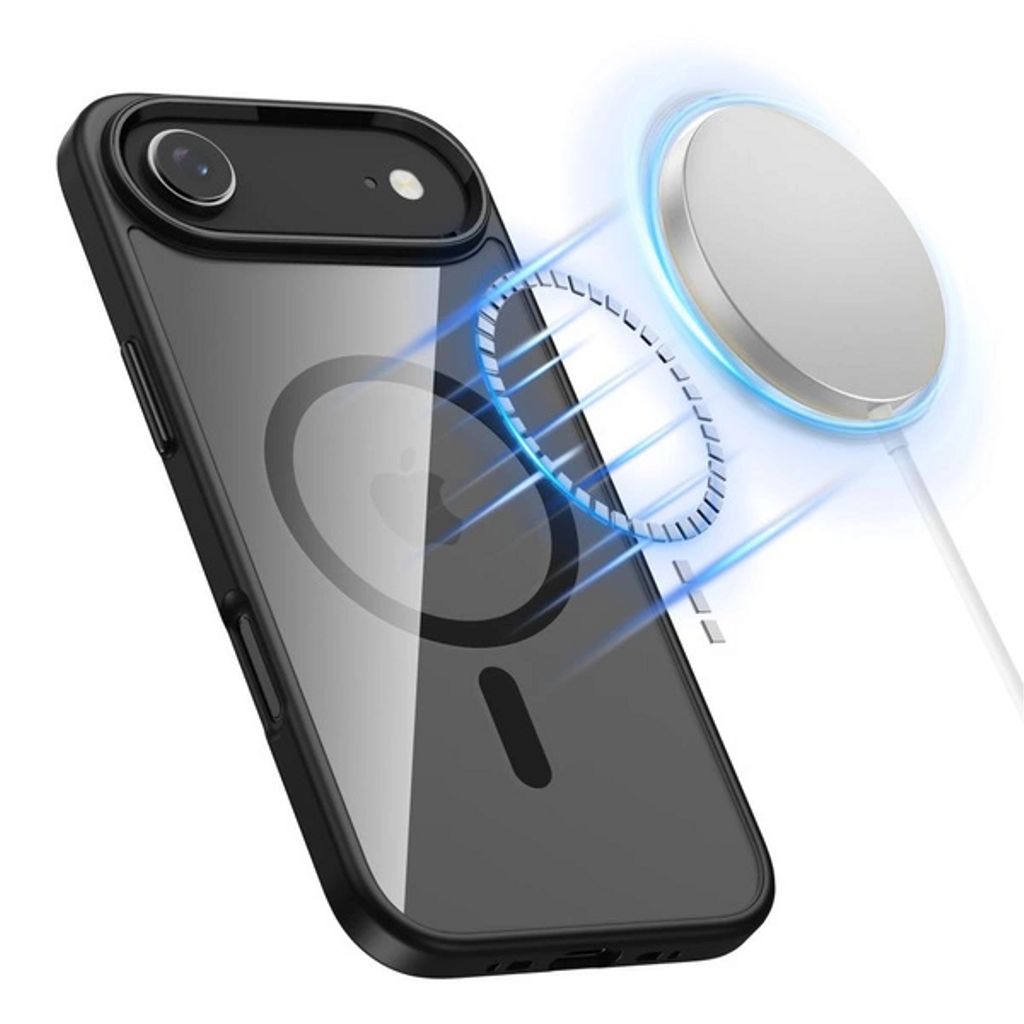 Tech-Protect MagFlex MagSafe Case for iPhone Air - Clear Black
