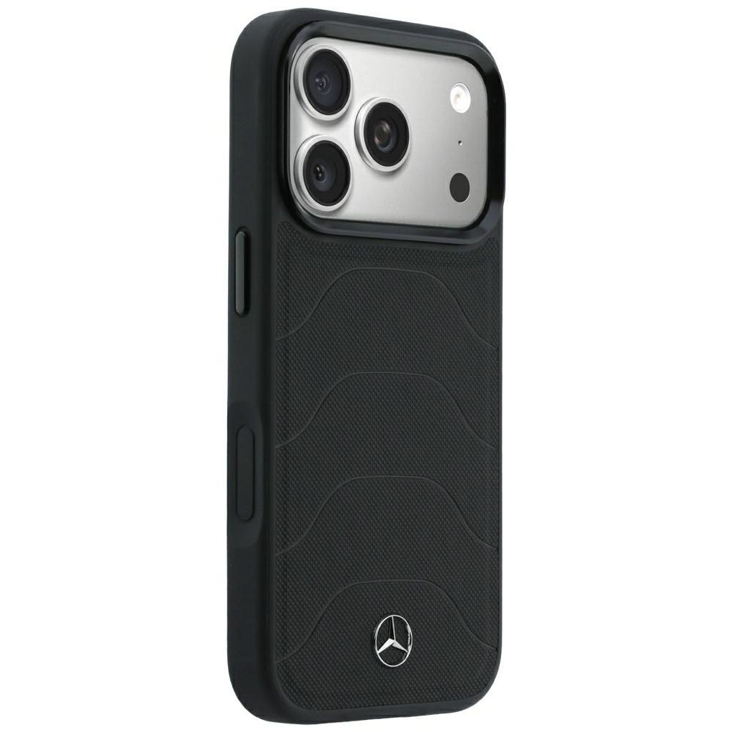 Mercedes Bow Lines MagSafe -kuori till iPhone 18 Pro Max/17 Pro Max - Musta